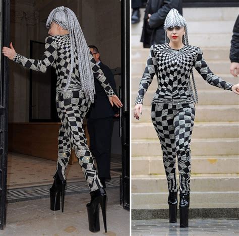 vintage versace lady gaga|lady gaga latest photos.